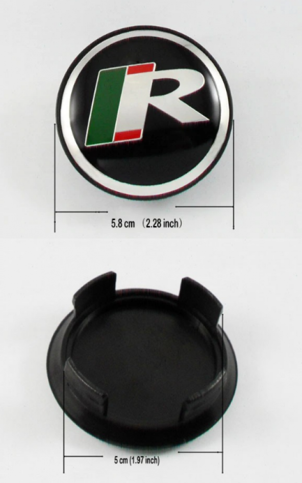 Jaguar R Orjinal Jant Göbeği Kapak Seti 58mm - 5