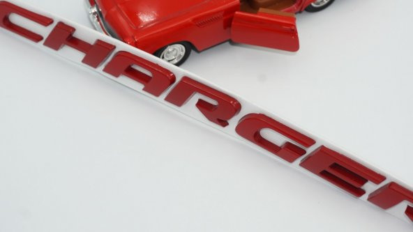 Dodge Charger R/T SRT Bagaj 3M 3D Metal Yazı Logo Amblem - Resim 6