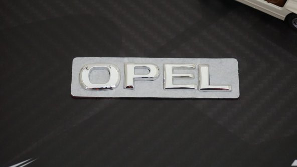Opel Bagaj 3M 3D Krom ABS Logo Amblem - 5