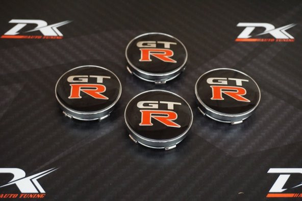 Nissan GTR Jant Göbeği Kapak Seti 60mm - 3