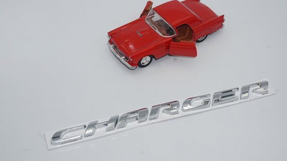 Dodge Charger R/T SRT Bagaj 3M 3D Metal Yazı Logo Amblem - Resim 3