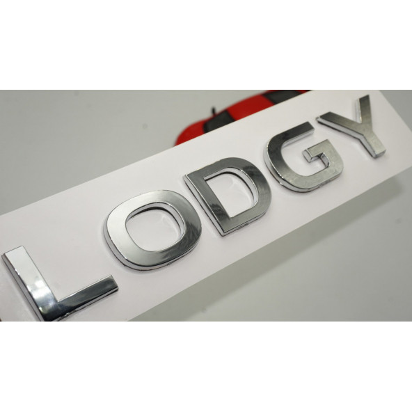 Dacia Lodgy 3M 3D Bagaj Yazı Logo Amblem
