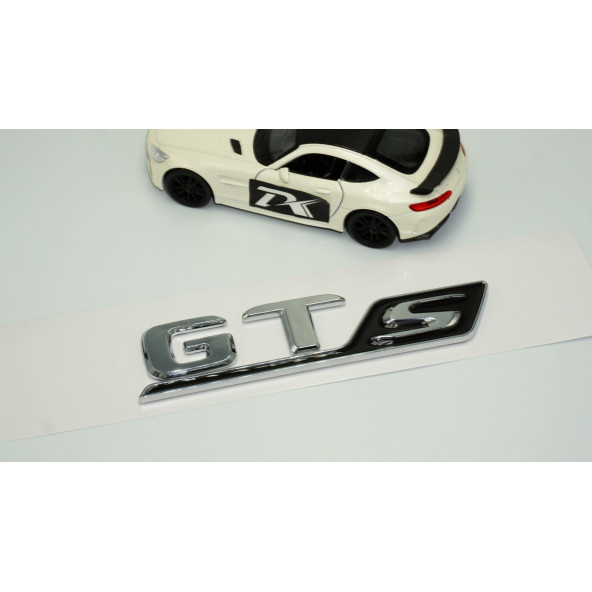 DK Benz GT S Krom Siyah Abs 3m 3d Bagaj Logo Amblem - Resim 2
