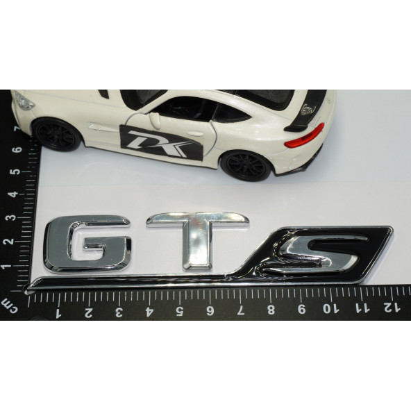 DK Benz GT S Krom Siyah Abs 3m 3d Bagaj Logo Amblem - Resim 4