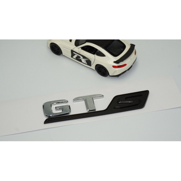 DK Benz GT S Siyah Krom Abs 3m 3d Bagaj Logo Amblem - Resim 2