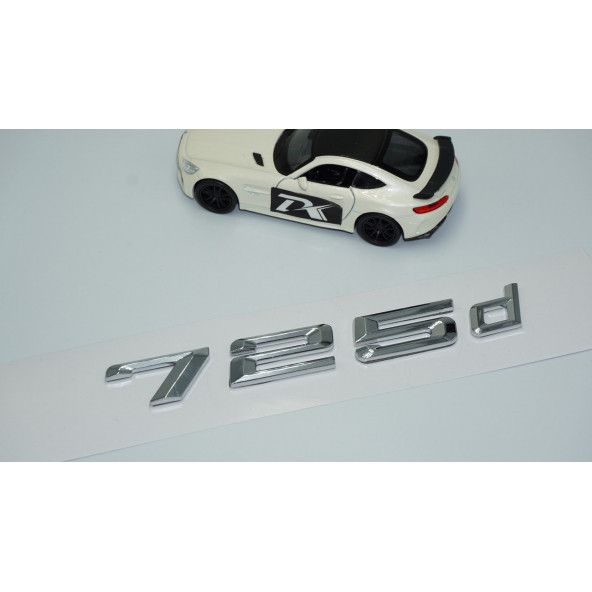 Dk Tuning 725d Bagaj Krom Metal 3m 3d Yazı Logo Bmw İle Uyumlu - 2