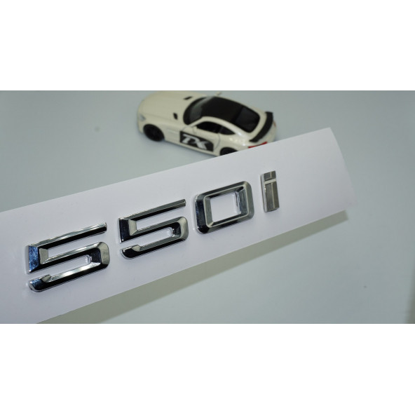 Dk Tuning 550i Bagaj Krom Metal 3m 3d Yazı Logo Bmw İle Uyumlu