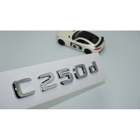 DK Tuning C 250d Bagaj Krom ABS 3M 3D Yazı Logo Benz İle Uyumlu