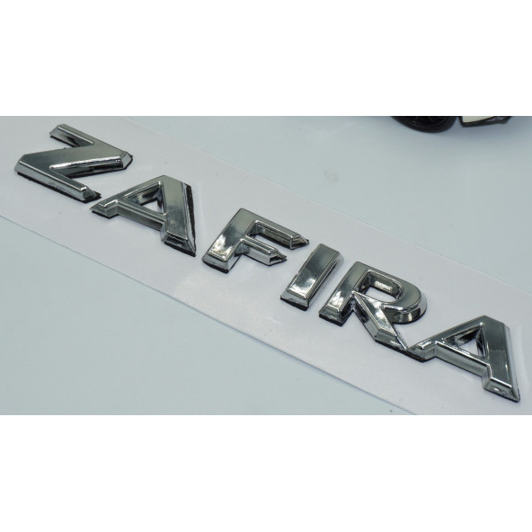 DK Tuning Opel Zafira B Bagaj Krom ABS 3M 3D Yazı Logo Amblem - 3