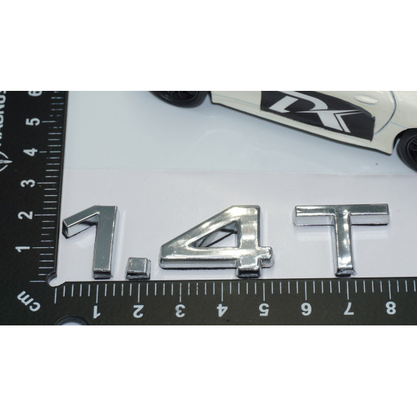 DK Tuning Audi 1.4T Bagaj Krom ABS 3M 3D Yazı Logo - 4