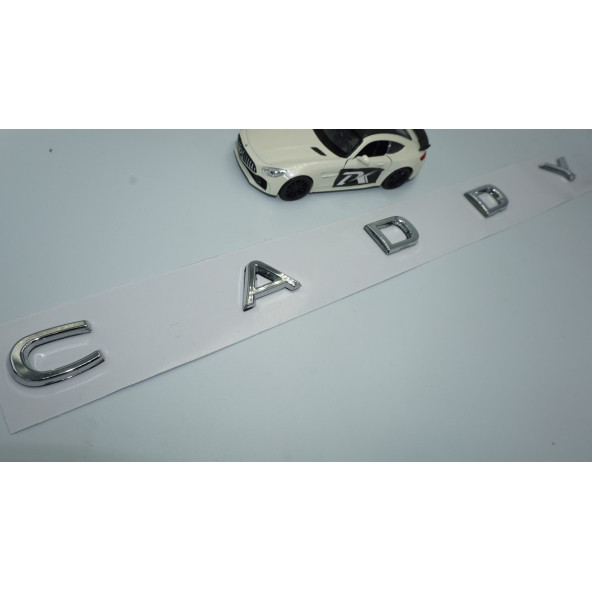 DK Tuning Volkswagen Caddy 2021+ MK5 Yeni Nesil Krom ABS Bagaj Yazı Logo ürün görseli