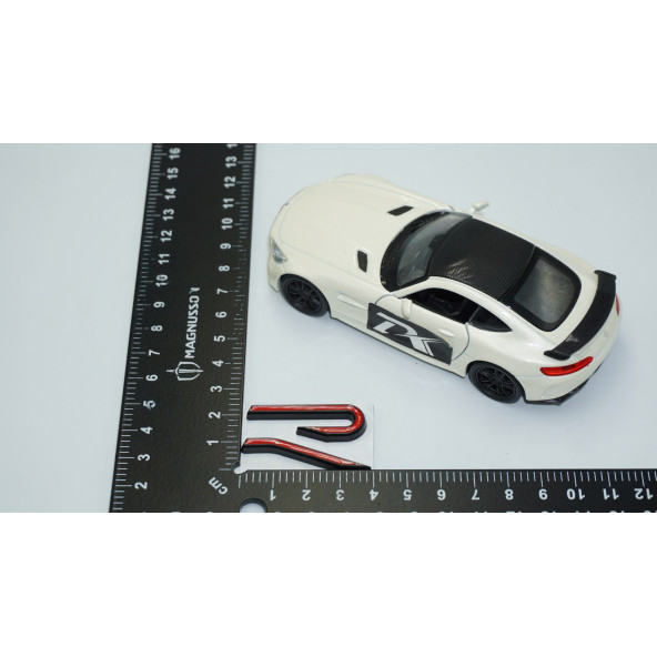 DK Tuning Volkswagen R Yeni Nesil Bagaj 3M 3D Kırmızı Logo Arma - 4