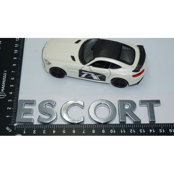 DK Tuning Ford Escord MK6 RS2000 Bagaj Krom ABS Logo Amblem - 5
