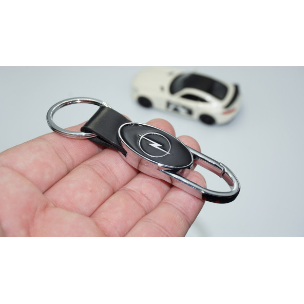 DK Tuning Opel Logo Deri Metal Anahtarlık ürün görseli