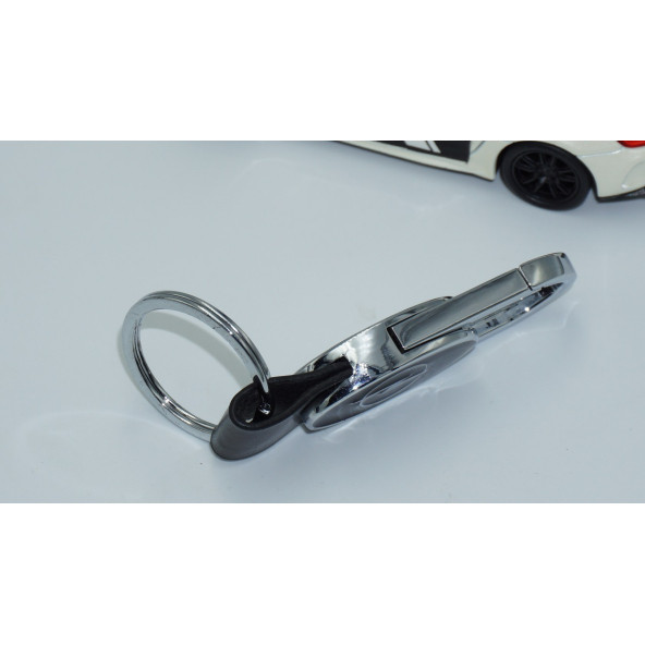 DK Tuning Opel Logo Deri Metal Anahtarlık - Resim 4