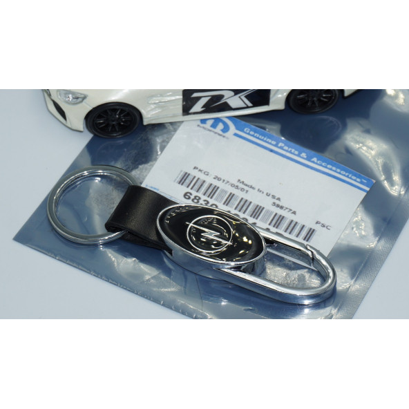 DK Tuning Opel Logo Deri Metal Anahtarlık - Resim 5