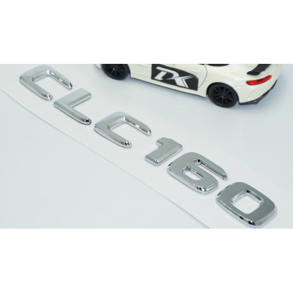 DK Tuning CLC160 Bagaj Krom ABS 3M 3D Yazı Logo Benz İle Uyumlu - 3