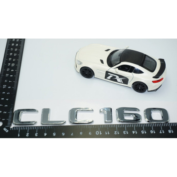 DK Tuning CLC160 Bagaj Krom ABS 3M 3D Yazı Logo Benz İle Uyumlu - 4