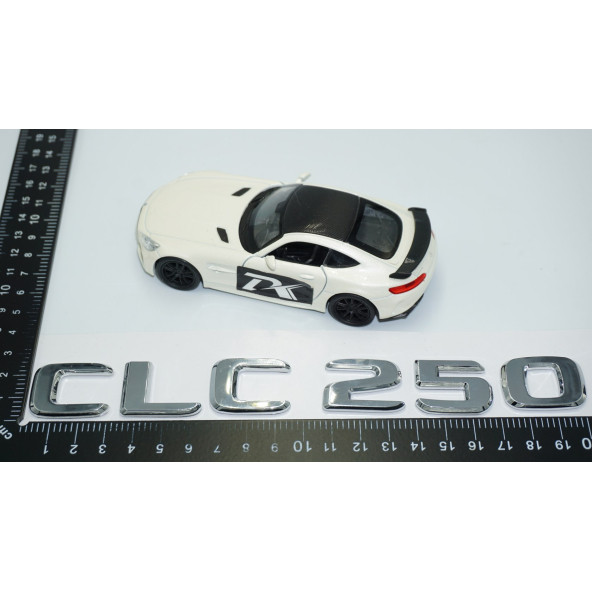 DK Tuning CLC250 Bagaj Krom ABS 3M 3D Yazı Logo Benz İle Uyumlu - Resim 4