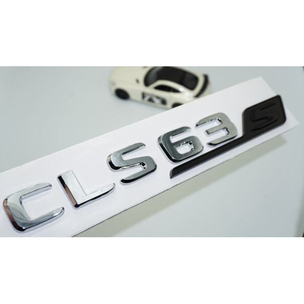 DK Tuning CLS63S Bagaj Krom Siyah ABS Yazı Logo Benz İle Uyumlu