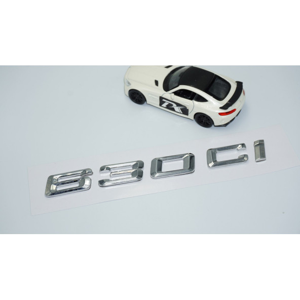 DK Tuning 630Ci Bagaj Krom Metal 3M 3D Yazı Logo Bmw İle Uyumlu - 2
