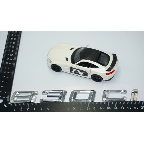 DK Tuning 630Ci Bagaj Krom Metal 3M 3D Yazı Logo Bmw İle Uyumlu - 4