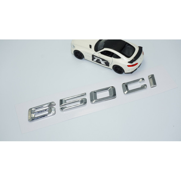DK Tuning 650Ci Bagaj Krom Metal 3M 3D Yazı Logo Bmw İle Uyumlu - 2