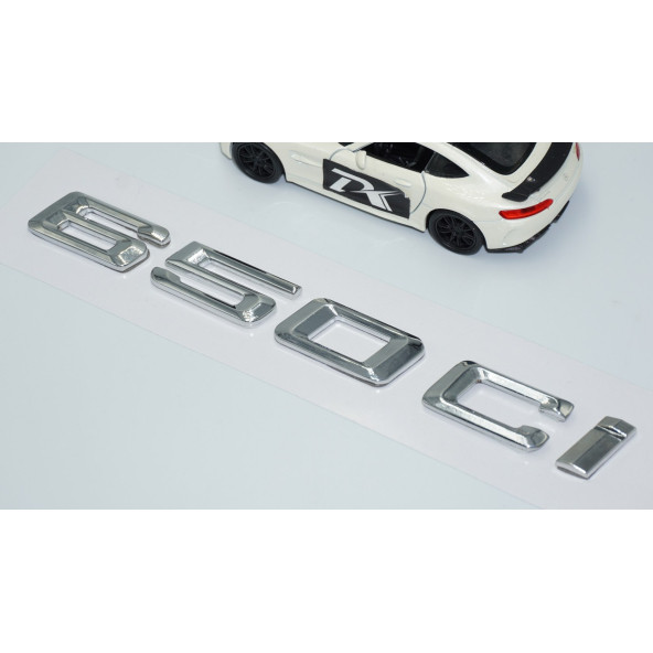 DK Tuning 650Ci Bagaj Krom Metal 3M 3D Yazı Logo Bmw İle Uyumlu - 3