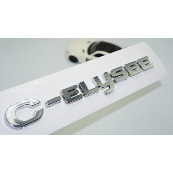 DK Tuning C Elysee Bagaj Kapağı Krom ABS Yazı Logo Citroen İle Uyumlu ürün görseli