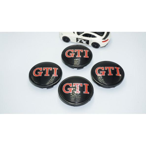 DK Tuning GTİ Jant Göbeği Kapak Seti 65mm Volkswagen İle Uyumlu - Resim 2