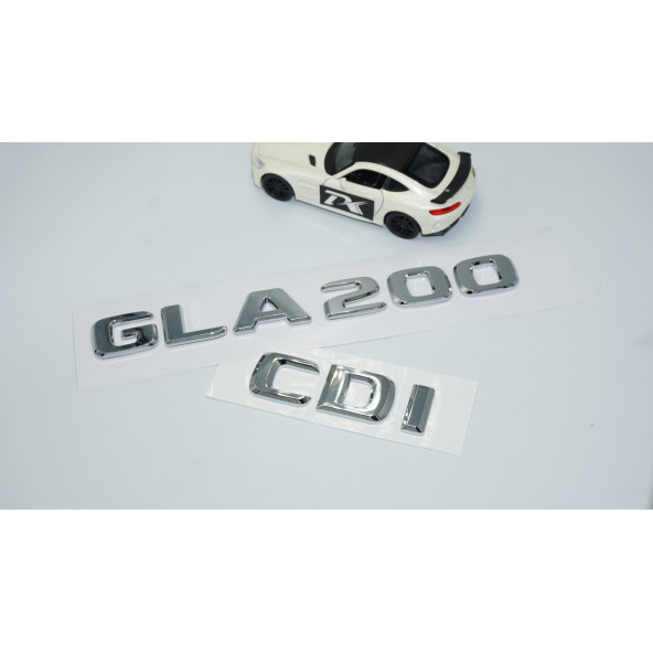 DK Tuning GLA 200 CDi Bagaj Krom ABS Yazı Logo Benz İle Uyumlu - 2