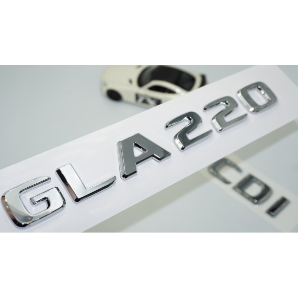 DK Tuning GLA 220 CDi Bagaj Krom ABS Yazı Logo Benz İle Uyumlu ürün görseli 1