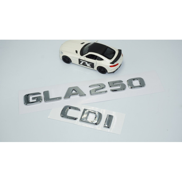 DK Tuning GLA 250 CDi Bagaj Krom ABS Yazı Logo Benz İle Uyumlu - Resim 2