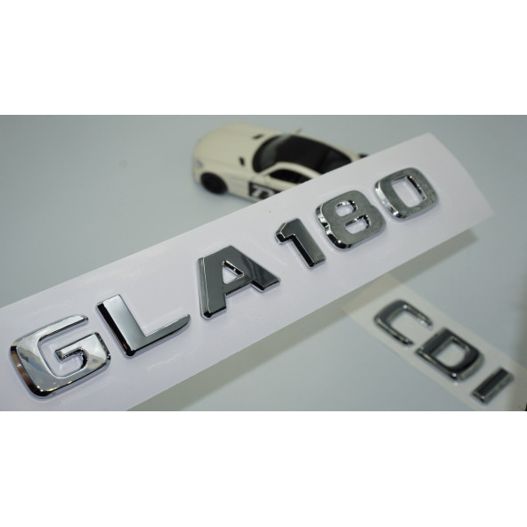 DK Tuning GLA 180 CDi Bagaj Krom ABS Yazı Logo Benz İle Uyumlu
