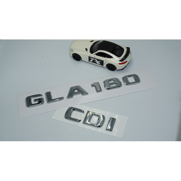 DK Tuning GLA 180 CDi Bagaj Krom ABS Yazı Logo Benz İle Uyumlu - 2