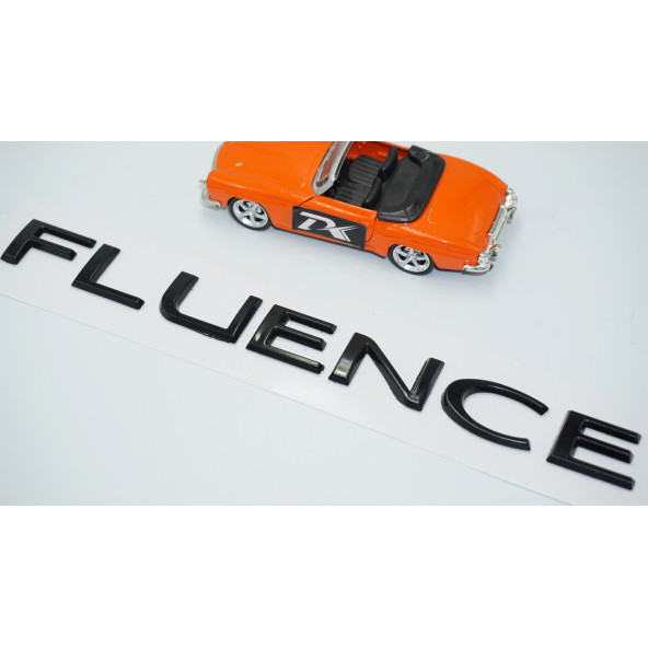 DK Tuning Fluence Siyah ABS 3M Bagaj Yazı Logo Renault İle Uyumlu - 3