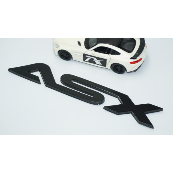 DK Tuning Mitsubishi ASX Bagaj Siyah ABS 3M 3D Yazı Logo - Resim 3