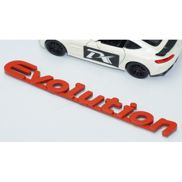 DK Tuning Mitsubishi Lancer Evolution Evo8 CT9A Kırmızı Bagaj Yazı Logo - Resim 3
