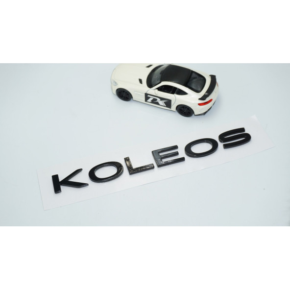 DK Tuning Koleos Siyah ABS 3M Bagaj Yazı Logo Renault İle Uyumlu - Resim 2