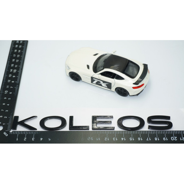 DK Tuning Koleos Siyah ABS 3M Bagaj Yazı Logo Renault İle Uyumlu - Resim 4