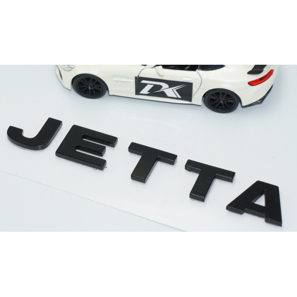 DK Tuning Jetta Bagaj Siyah Yazı Logo Volkswagen İle Uyumlu - 3