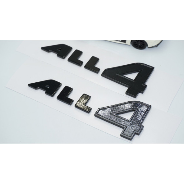 DK Tuning ALL4 Siyah Kapı Yazı Logo 2 Li Set Mini Cooper İle Uyumlu - 3