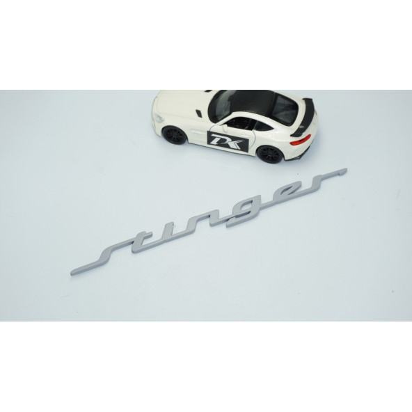 DK Tuning Stinger Gri Bagaj Logo Arma Kia İle Uyumlu - 2