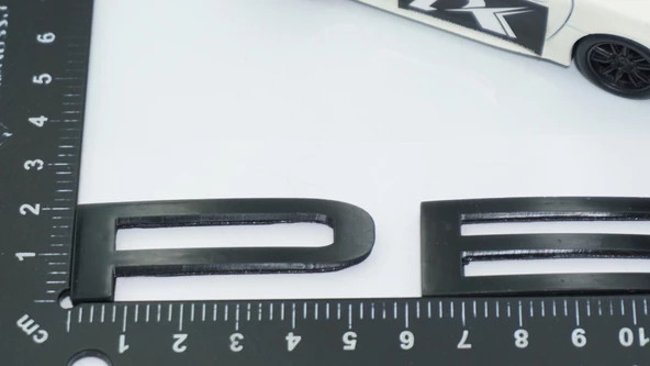 DK Tuning Peugeot Bagaj Siyah ABS Logo Amblem Rifter İle Uyumlu - 2