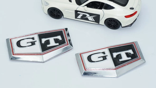 DK Tuning Nissan GT Skyline R33 GTS-T GT Çamurluk Yan Amblemi - Resim 5