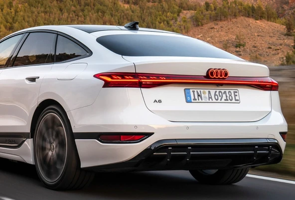 DK Tuning A6 2025+ Bagaj Siyah 3M Yazı Logo Audi İle Uyumlu - 2