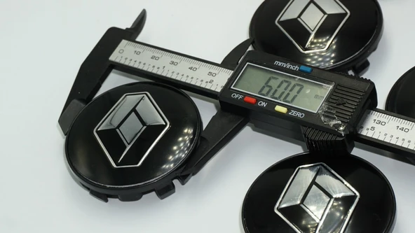 DK Tuning Renault Jant Göbeği Kapak Seti 60mm - 2