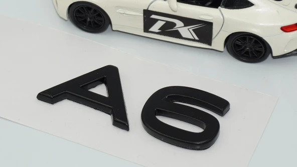 DK Tuning A6 2025+ Bagaj Siyah 3M Yazı Logo Audi İle Uyumlu - 5