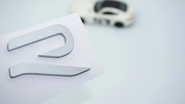 DK Tuning R Line Yeni Nesil Bagaj Gri Logo Arma Volkswagen İle Uyumlu