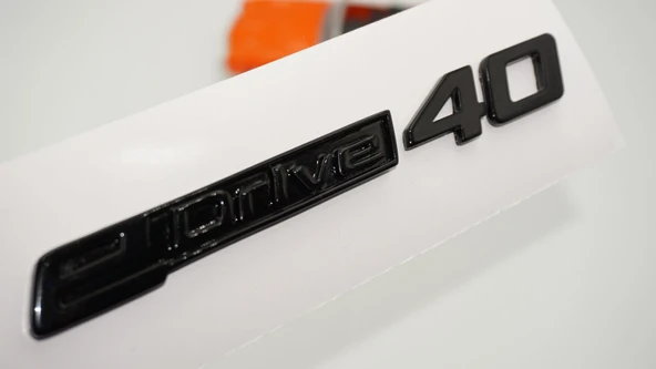 DK Tuning eDrive 40 Bagaj Siyah Yeni Nesil Yazı Logo Bmw İle Uyumlu ürün görseli 1